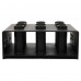Стійка вертикальна для олімпійських грифів на 9 штук LiveUp 440х440х165 мм, чорний, код: LP8874