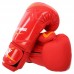 Боксерські рукавиці шкіряні Fistrage 12oz, червоний, код: VL-4279_12R