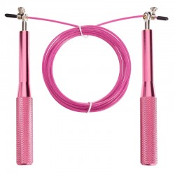 Скакалка швидкісна Cima Кроссфіт з підшипником 3м рожевий, код: CM-J601_P-S52 Скакалка швидкісна Cima Кроссфіт з підшипником 3м рожевий, код: CM-J601_P-S52