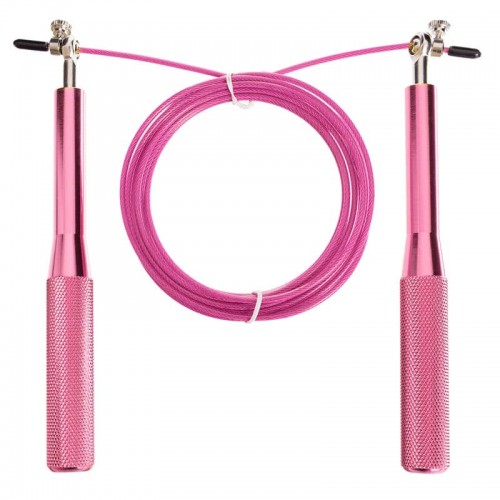 Скакалка швидкісна Cima Кроссфіт з підшипником 3м рожевий, код: CM-J601_P-S52 Скакалка швидкісна Cima Кроссфіт з підшипником 3м рожевий, код: CM-J601_P-S52