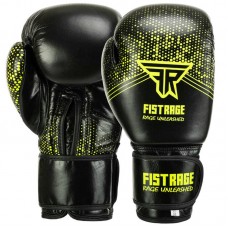 Боксерські рукавиці Fistrage 10 унцій, чорний-салатовий, код: VL-5530_10BKLG Боксерські рукавиці Fistrage 10 унцій, чорний-салатовий, код: VL-5530_10BKLG