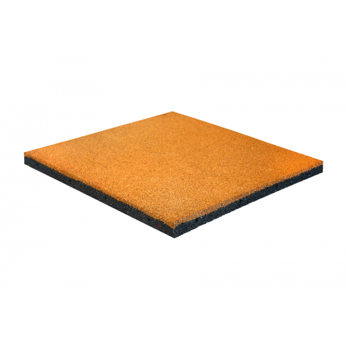 Гумова плитка EcoGuma Standart 20 мм (помаранчевий), код: EG20A
