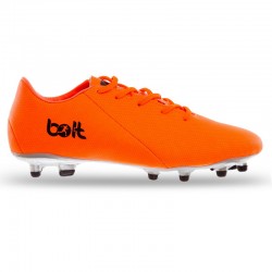 Бутси футбольні Owaxx Bolt розмір 40 (25см), помаранчевий-срібний-чорний, код: CB2601_40OR