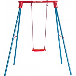 Гойдалка на металевих опорах Garlando Candy одинарна (ALT-11), код: 930748-SVA Гойдалка на металевих опорах Garlando Candy одинарна (ALT-11), код: 930748-SVA