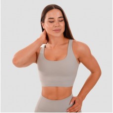 Спортивний топ GymBeam Clothing Cut-Out Grey M, сірий, код: 219823-GB