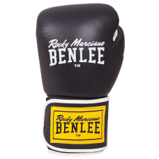 Рукавиці боксерські Benlee Tough 10oz шкіра,  чорний, код: 199075 (blk) 10oz