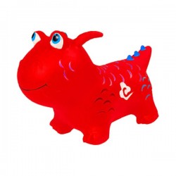 Стрибун Toys Динозавр червоний, код: 183006-T