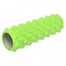 Ролер масажний циліндр (ролик мфр) FitGo Grid Rumble Roller, 450x140 мм, салатовий, код: FI-9395_LG Ролер масажний циліндр (ролик мфр) FitGo Grid Rumble Roller, 450x140 мм, салатовий, код: FI-9395_LG