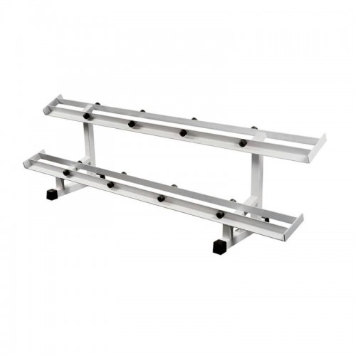 Стійка під гантелі (для набору з 10 пар) InterAtletik Gym 2572x628x751 мм, код: ST402 Стійка під гантелі (для набору з 10 пар) InterAtletik Gym 2572x628x751 мм, код: ST402