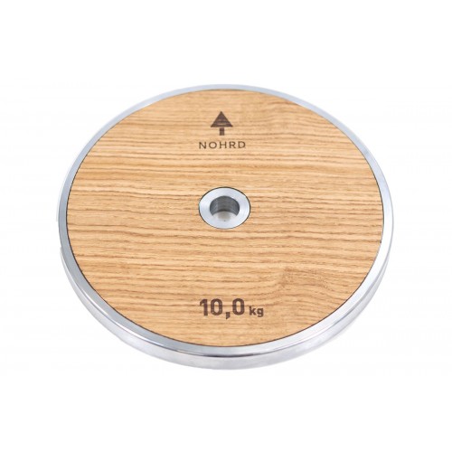Диск деревяний Nohrd WeightPlate Oxbridge 10 кг, натуральний ясен, код: O-NH-26.362-IN