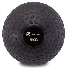 М"яч набивної слембол для кроссфіта рифлений Record Slam Ball 9 кг, код: FI-7474-9