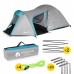 Намет туристичний Mountain Goat Prime Trio 3-місний Grey, код: P-5905973406581