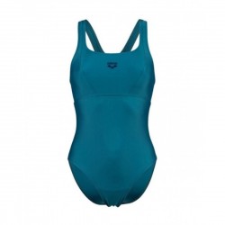 Купальник закритий для жінок Arena Solid Swimsuit Control Pro Bac, розмір 42, бірюзовий, код: 3468336857748