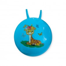 М"яч дитячий стрибун з ріжками SNS 3-D45 450мм, синій, код: 18201-SNS М"яч дитячий стрибун з ріжками SNS 3-D45 450мм, синій, код: 18201-SNS