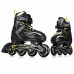 Роликові ковзани SportVida 4 в 1 SV-LG0067 Size 31-34 Black/Yellow, код: SV-LG0067