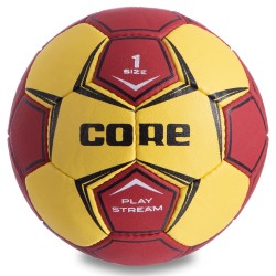 М"яч гандбольний Core Play Stream №1, жовтий-червоний, код: CRH-049-1-S52