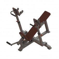 Лавка для жиму гантелей під кутом Brustyle 1850х1370х1410 мм, код: TC157.2