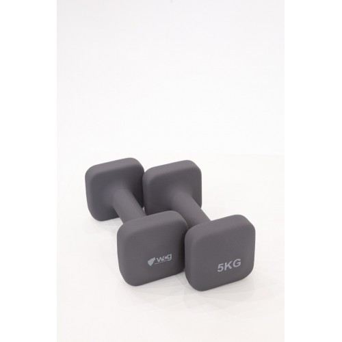 Гантелі для фітнесу WCG Cube 2×5 кг, код: W-CUBE5-IF