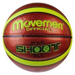 М"яч баскетбольний Movemen StarShoot, код: MN7-PU/49-2