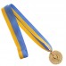 Медаль спортивная с лентой PlayGame Bowl золото, код: C-6402_G