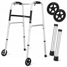 Реабілітаційні ходунки 4Fizjo регульовані, з коліщатами Silver/Black (P-5905973406468), код: P-5905973406451 Реабілітаційні ходунки 4Fizjo регульовані, з коліщатами Silver/Black (P-5905973406468), код: P-5905973406451