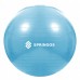 М"яч для фітнесу (фітбол) Springos Anti-Burst 55 см, блакитний, код: FB0006
