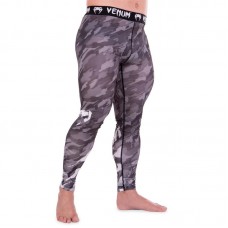 Компресійні штани тайтси чоловічі Venum Tecmo XL (48-50), чорний-сірий, код: 9609_XLBKGR