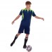 Футбольна форма PlayGame XL, ріст 170, синій-салатовий, код: D8831_XLBLLG-S52