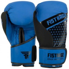 Боксерські рукавиці Fistrage 12 унцій, синій, код: VL-5556_12BL