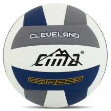 М"яч волейбольний Cima Cleveland Corbes №5 PU, білий-сірий-синій, код: VB-8999_W