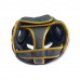Шолом боксерський закритий з золотою блискавкою SNS HT-M1-L-Golden, розмір L, камуфляж, код: 28257-SNS