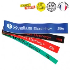 Набір гумок для фітнесу тканинних Sveltus Elasti"ring (4 шт.), код: SLTS-0149-0