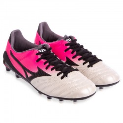 Бутси футбольні Mizun Neo розмір 45 (30см), білий-рожевий-чорний, код: OB-119-WR_45
