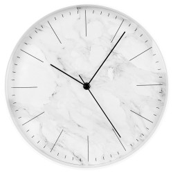 Настінний годинник Technoline 635205 White Marble, код: DAS301213-DA