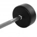 Штанга фіксована пряма обрезиненная Zelart Rubber Coated Barbell 40 кг, код: TA-2685-40-S52