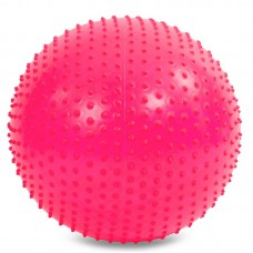 М"яч для фітнесу FitGo рожевий, код: FI-1986-55_P