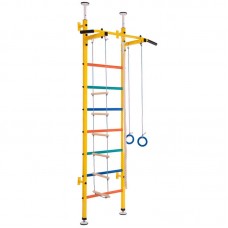 Шведська стінка-стійка з турніком BioGym Кіндер кольору в асортименті, код: L-4006-S52 Шведська стінка-стійка з турніком BioGym Кіндер кольору в асортименті, код: L-4006-S52