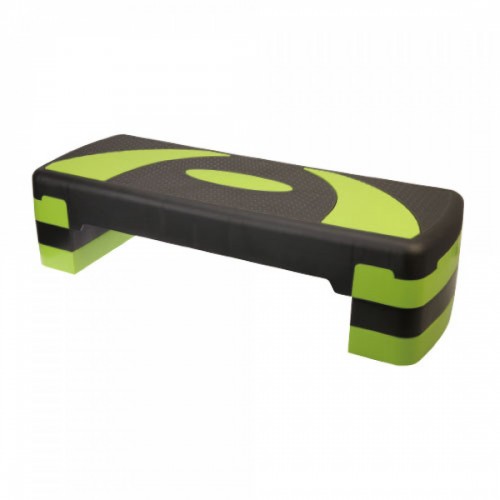 Степ-платформа LiveUp Power Step 780x300x200 мм, зелений-чорний, код: 6951376107319 Степ-платформа LiveUp Power Step 780x300x200 мм, зелений-чорний, код: 6951376107319