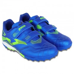 Сороконіжки дитячі Joma Powerfull розмір 34-EUR/33-UKR, синій-салатовий, код: POJS2504TFV_33