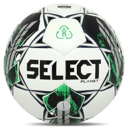 М"яч футбольний Select PLANET FIFA Basic V23 №5, білий-зелений, код: PLANET-WGR-S52