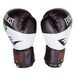 Боксерські рукавички Everlast DX 12oz, біло-зелений, код: EVDX-12WG-WS Боксерські рукавички Everlast DX 12oz, біло-зелений, код: EVDX-12WG-WS