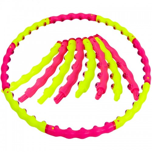 Обруч FitGo Hula Hoop 1000 мм, код: JS-6013