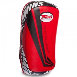 Пади для тайського боксу Тай-педи Twins червоний-чорний, код: FKPL10-43-XL_RBK Пади для тайського боксу Тай-педи Twins червоний-чорний, код: FKPL10-43-XL_RBK