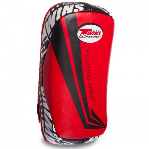 Пади для тайського боксу Тай-педи Twins червоний-чорний, код: FKPL10-43-XL_RBK Пади для тайського боксу Тай-педи Twins червоний-чорний, код: FKPL10-43-XL_RBK