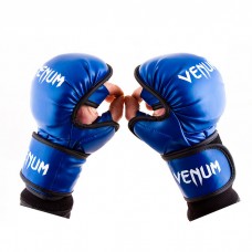 Перчатки Venum MMA 415 Flex M синий, код: VM415-MB