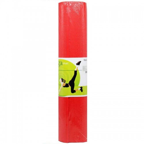 Килимок для йоги Toys 1730х610х6 мм, червоний, код: 132080-T
