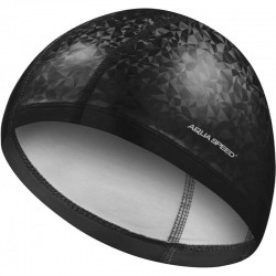 Шапка для плавання Aqua SpeedFlux чорний, код: 5908217672964