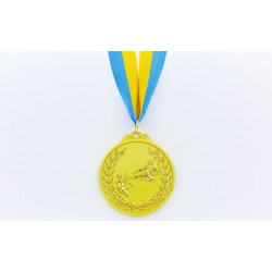 Медаль спортивна зі стрічкою PlayGame Карате, код: C-7026