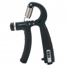 Еспандер кистьовий з регульованим навантаженням та лічильником Cornix 5-60 кг, чорний, код: XR-0262 Еспандер кистьовий з регульованим навантаженням та лічильником Cornix 5-60 кг, чорний, код: XR-0262