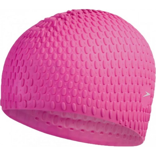 Шапка для плавання Speedo Bubble Cap Au рожевий, код: 5153744486380